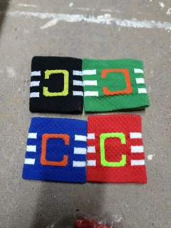 بازوبند کاپیتانی پک دوتایی طرح c بچه‌گانه