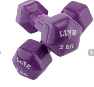 دمبل دو کیلویی دو عددی لاین line